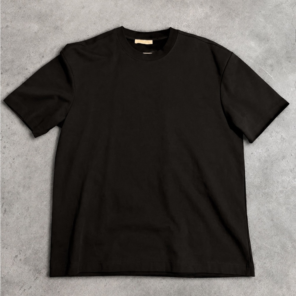 Men's Black Crewneck T-Shirt